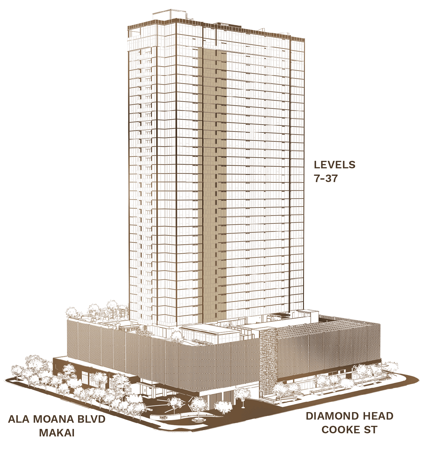 Residence 02, Type B tower context